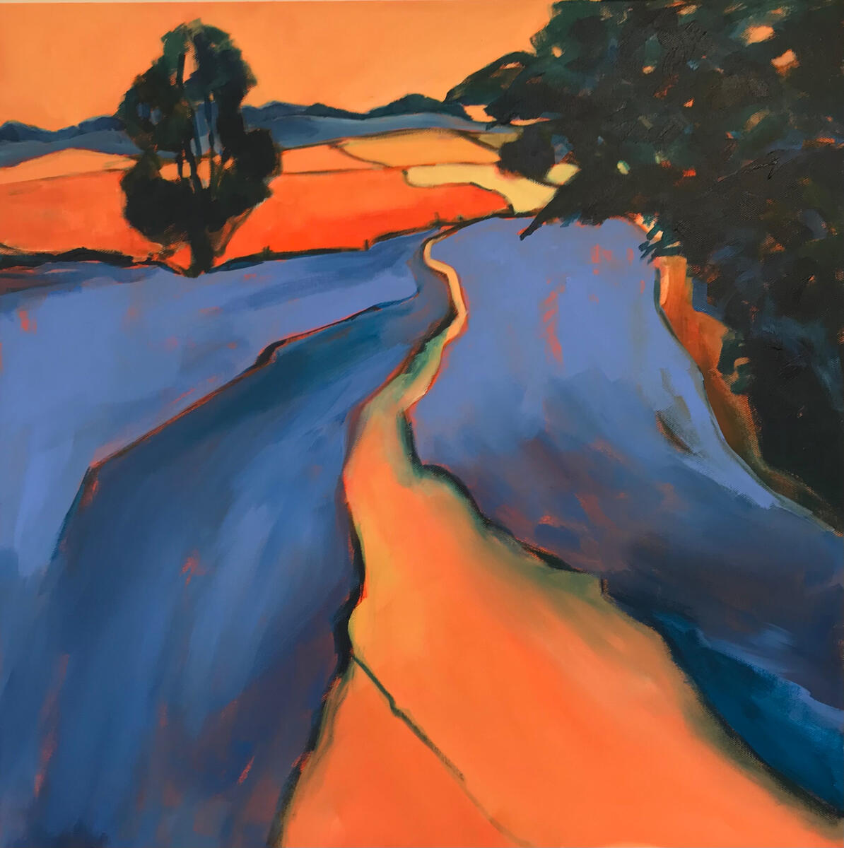 A Touch of Yellow – 60x60cm – £450